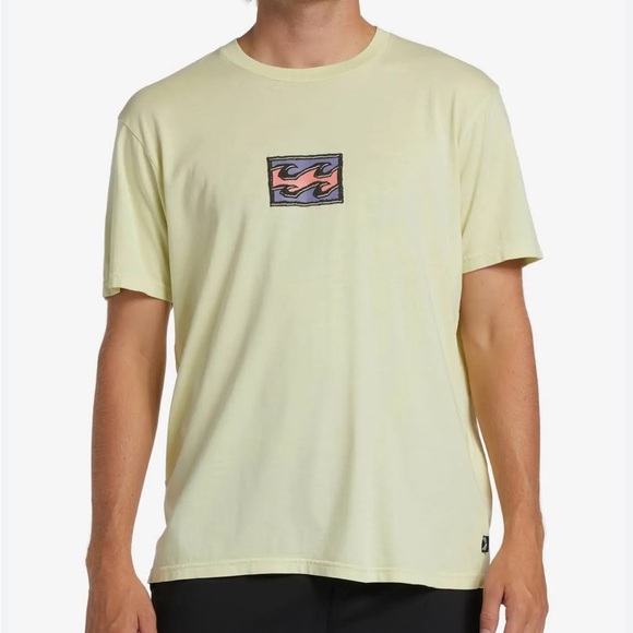 Billabong Chest Wave Washed Short Sleeve T-Shirt - Picture 6 of 8